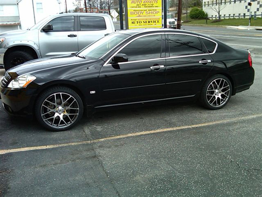  Infiniti M45 with TSW Nurburgring