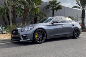 Infiniti Q50 with TSW Bathurst