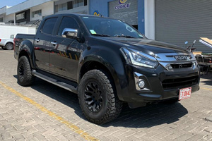 Isuzu D-Max with Level 8 Impact