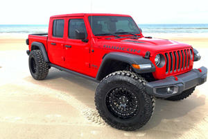 Jeep Gladiator with Black Rhino Fury