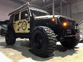 Jeep Wrangler with Black Rhino Armory