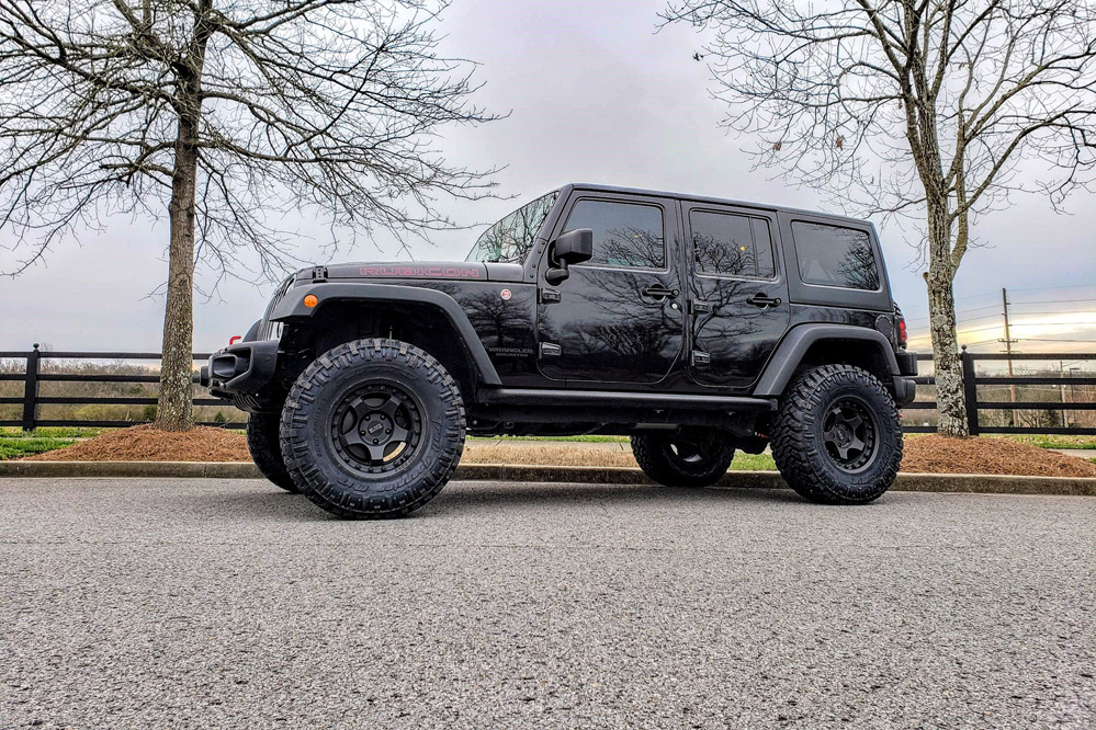  Jeep Wrangler with Black Rhino Bantam