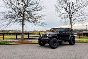 Jeep Wrangler with Black Rhino Bantam