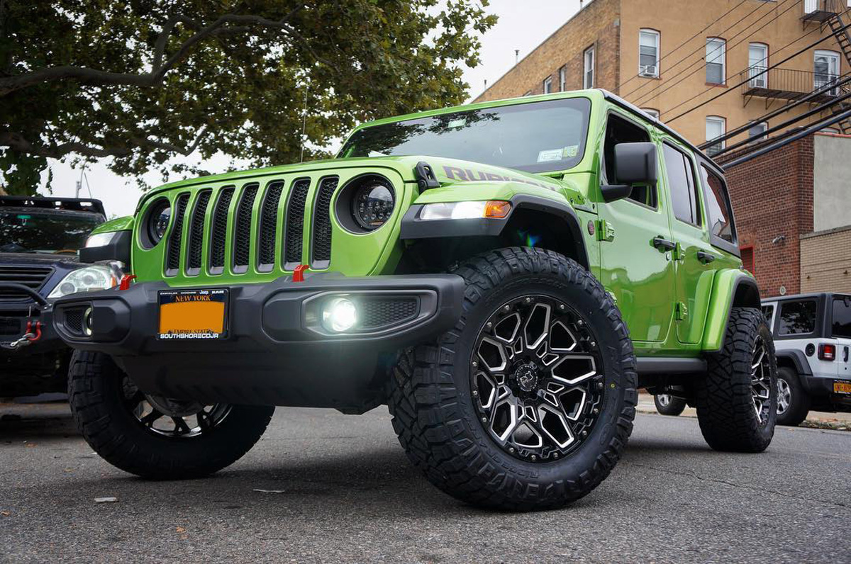 Jeep Wrangler Shrapnel Gallery - SoCal Custom Wheels