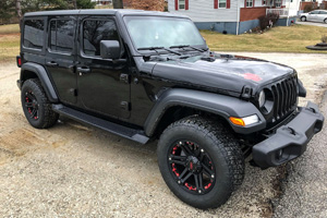 Jeep Wrangler with Tuff Off-Road T01