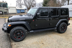 Jeep Wrangler with Tuff Off-Road T01