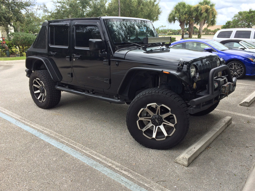  Jeep Wrangler with Tuff Off-Road T05