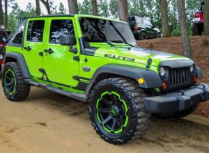 Jeep Wrangler with Tuff Off-Road T05