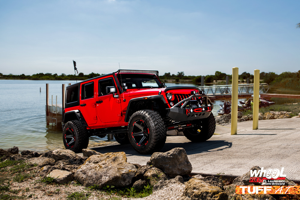  Jeep Wrangler with Tuff Off-Road T12