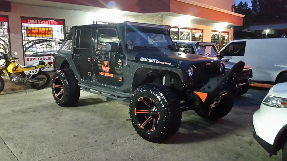  Jeep Wrangler with Tuff Off-Road T12