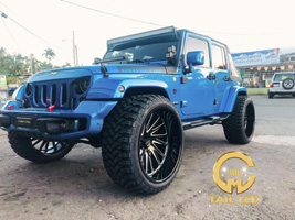 Jeep Wrangler with Tuff Off-Road T2A True Directional