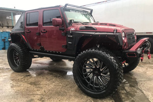 Jeep Wrangler with Tuff Off-Road T2A True Directional