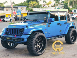 Jeep Wrangler with Tuff Off-Road T2A True Directional