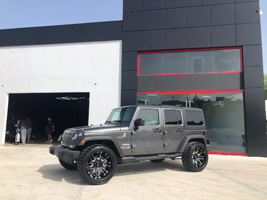 Jeep Wrangler with Tuff Off-Road T3B