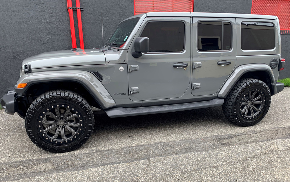  Jeep Wrangler with Black Rhino Trabuco