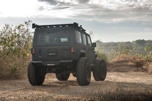 Jeep Wrangler with Black Rhino York