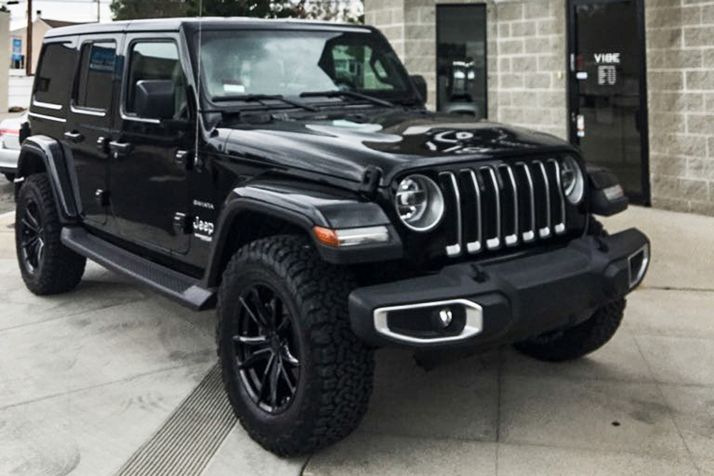  Jeep Wrangler with Black Rhino Zion 5