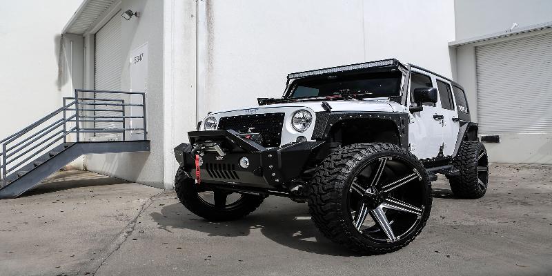  Jeep Wrangler with Tuff Off-Road T12