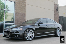 Audi A6 with Vossen Forged CVT