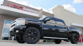 Chevrolet Silverado 1500 with XD Wheels XD811 ROCKSTAR II