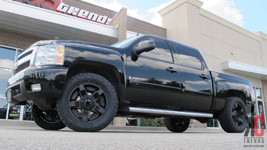 Chevrolet Silverado 1500 with XD Wheels XD811 ROCKSTAR II