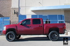 Chevrolet Silverado 1500 with Black Rhino Sierra