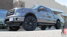 Ford F-150 with Dropstars Offroad DS648