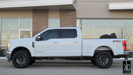 Ford F-250 Super Duty with Fuel 2-Piece Wheels Rampage - D238
