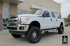 Ford F-250 Super Duty with XD Wheels XD795 Hoss