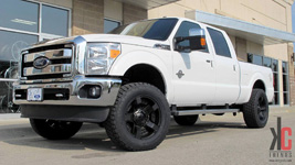 Ford F-250 Super Duty with XD Wheels XD811 ROCKSTAR II