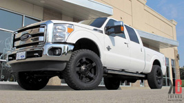 Ford F-250 Super Duty with XD Wheels XD811 ROCKSTAR II