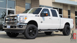 Ford F-250 Super Duty with XD Wheels XD811 ROCKSTAR II