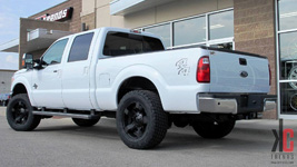 Ford F-250 Super Duty with XD Wheels XD811 ROCKSTAR II