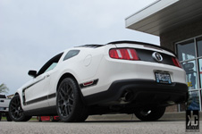 Ford Mustang with TSW Nurburgring