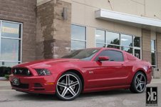 Ford Mustang with Giovanna Wheels Dramuno-5