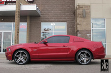 Ford Mustang with Giovanna Wheels Dramuno-5