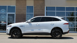 Jaguar F Pace with 