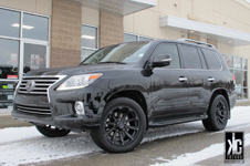 Lexus LX570 with Black Rhino Sidewinder