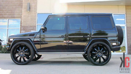 Mercedes-Benz G550 with Lexani Wheels LSS - 10