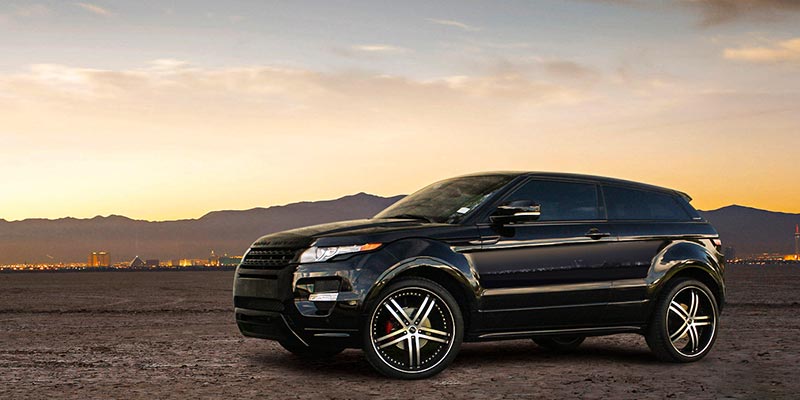  Land Rover Range Rover Evoque with Status Wheels S816 Knight 5