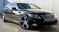 Lexus LS with Nutek Wheels 505