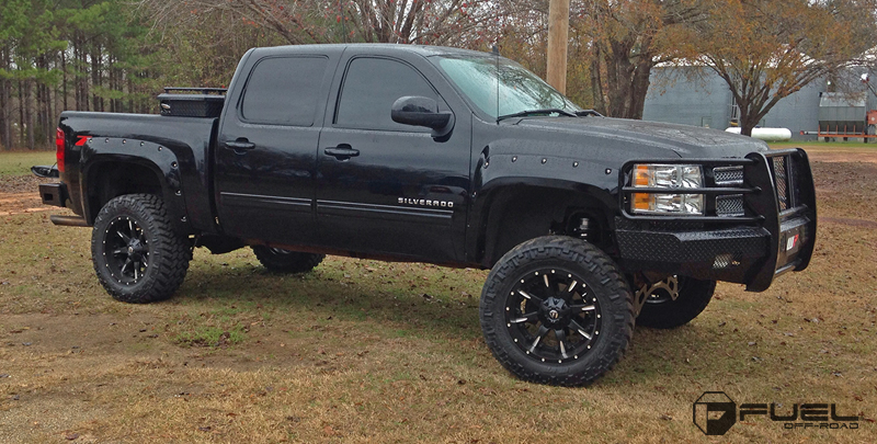  Chevrolet Silverado 1500 with Fuel 2-Piece Wheels Nutz - D251