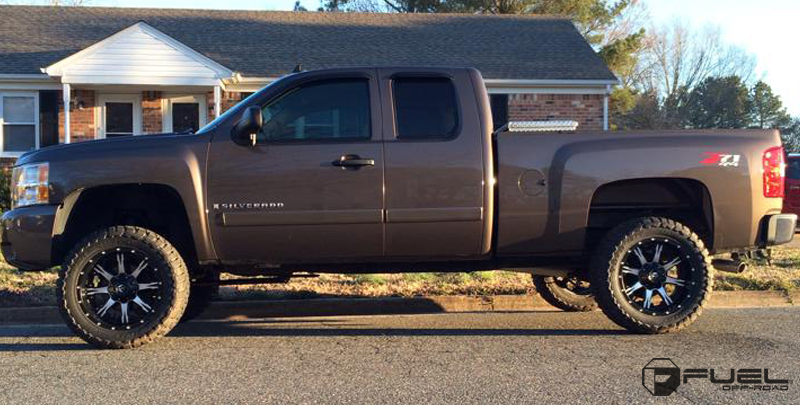  Chevrolet Silverado 1500 with Fuel 1-Piece Wheels Nutz - D541 