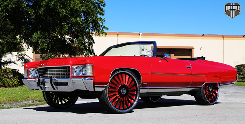 Car Chevrolet Impala on DUB Spinners Turbine S717 Wheels