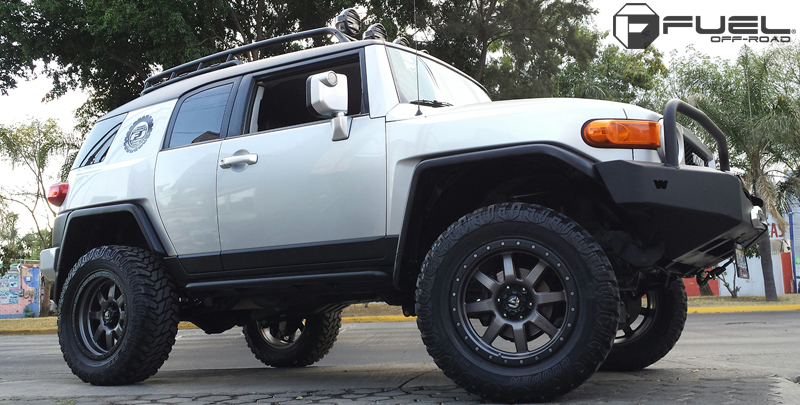  Toyota FJ Cruiser with Fuel 1-Piece Wheels Trophy - D552