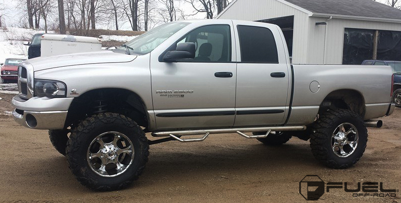  Dodge Ram 2500 with Fuel 1-Piece Wheels Dune - D522 