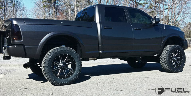 Car | Dodge Ram 2500 on Fuel 1-Piece Maverick - D538 Wheels ...