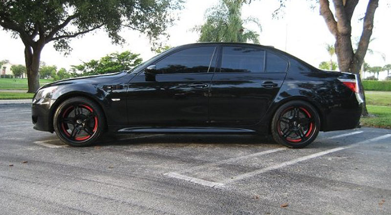  BMW M5 with Nutek Wheels 505