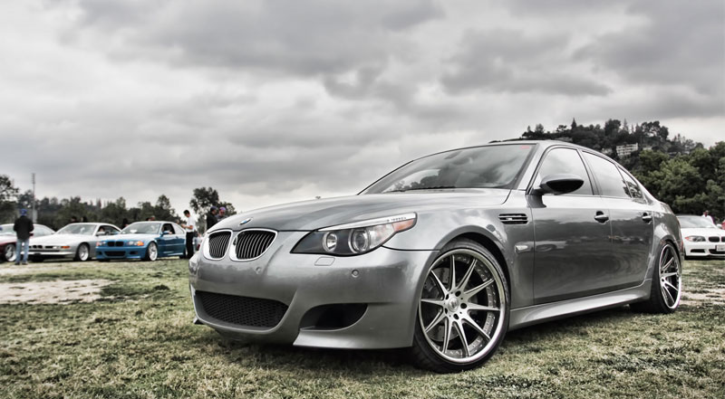  BMW M5 with Nutek Wheels 710