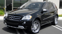 Mercedes-Benz AMG ML63 with Nutek Wheels 505